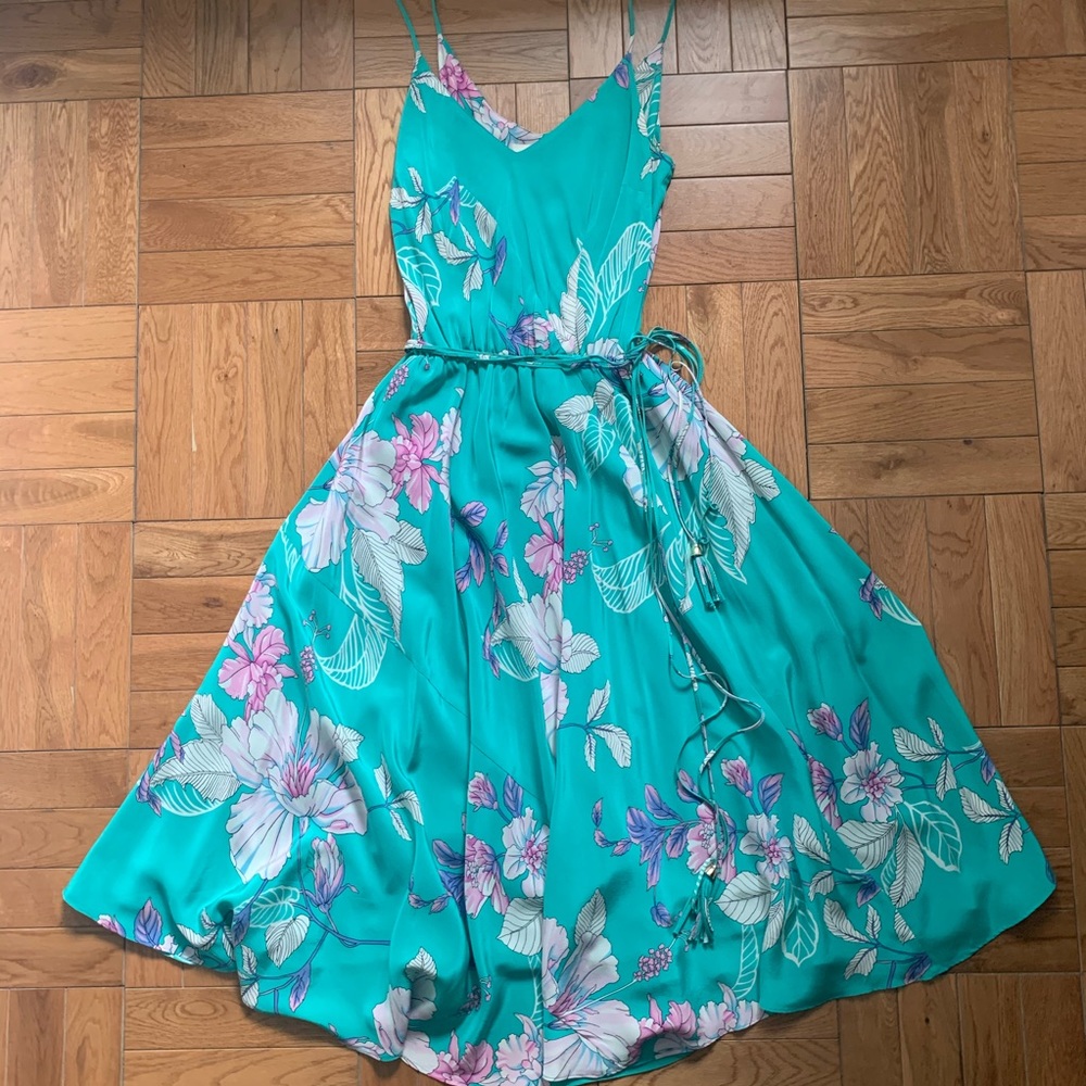 Yumi Kim flirty silk midi dress